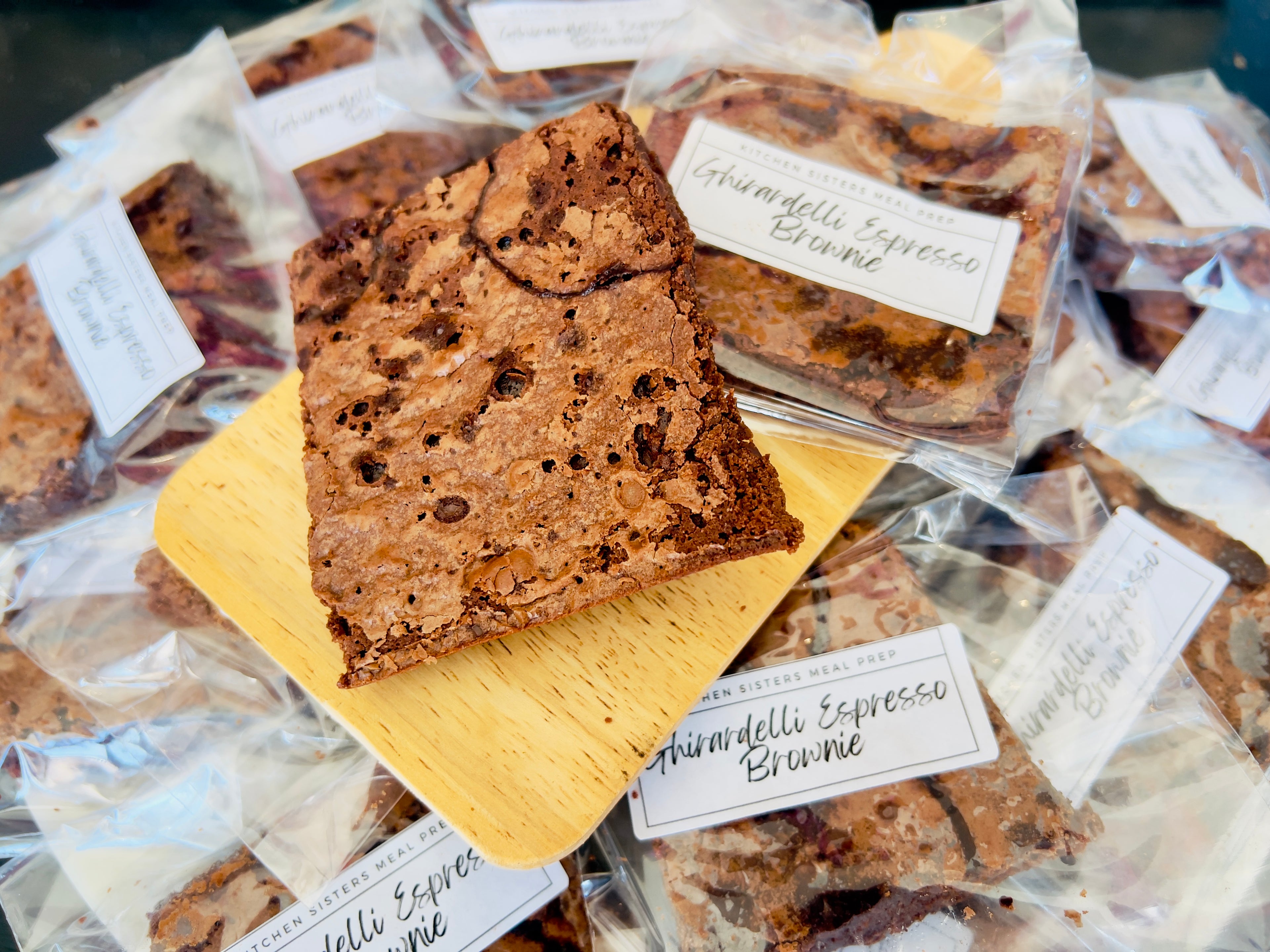 Ghirardelli Espresso Brownies