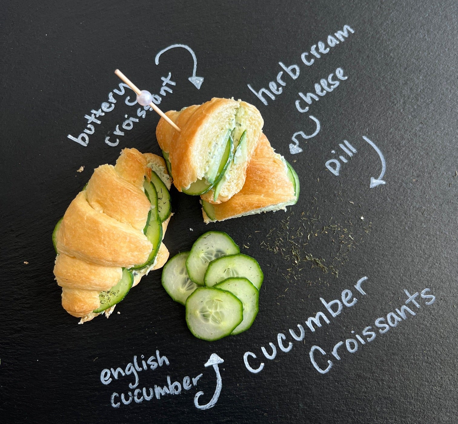 Mini Cucumber Crossaints