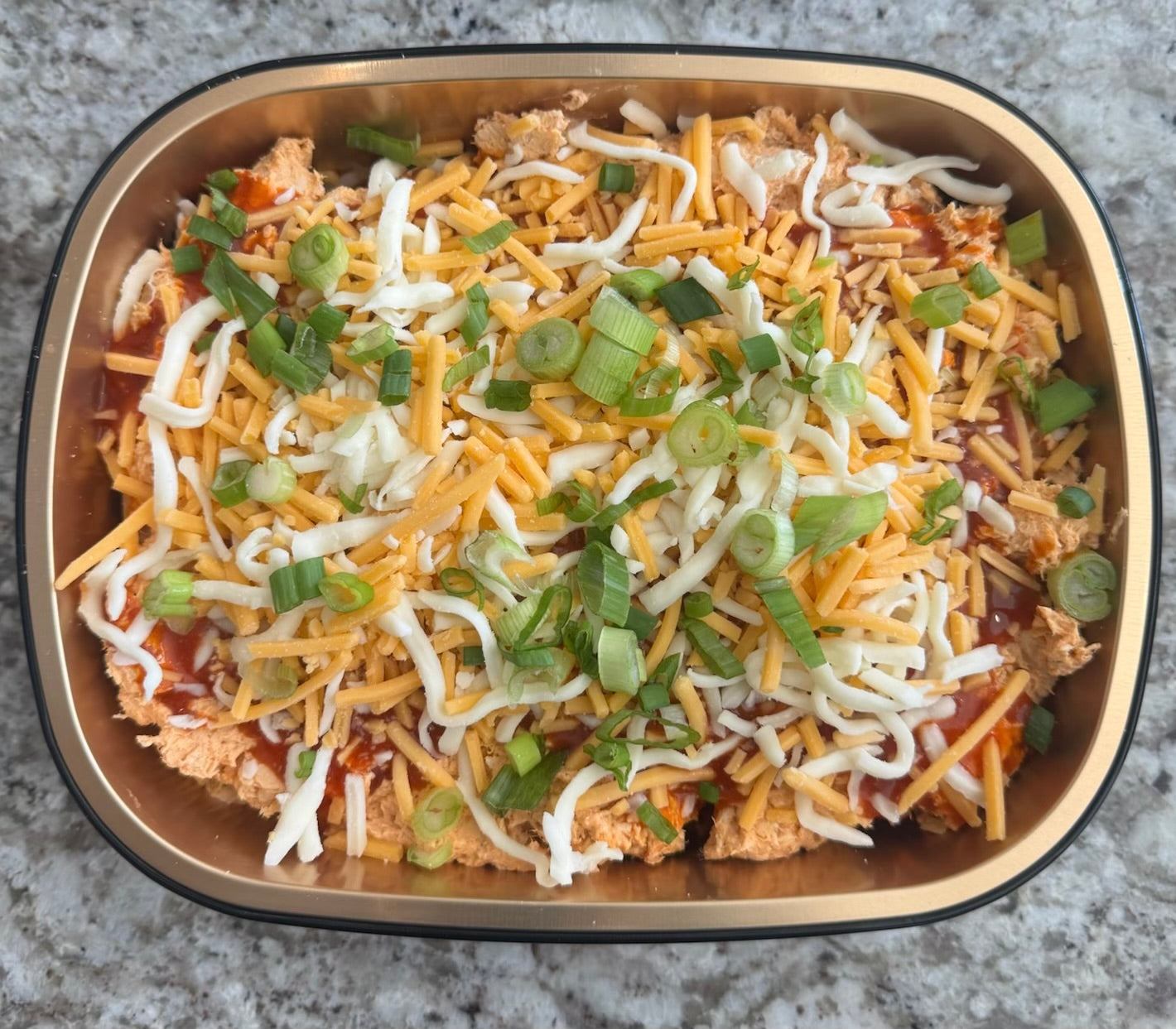 Hot Honey Buffalo Chicken Dip