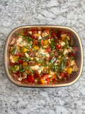 Baked Marinated Feta & Tomatoes