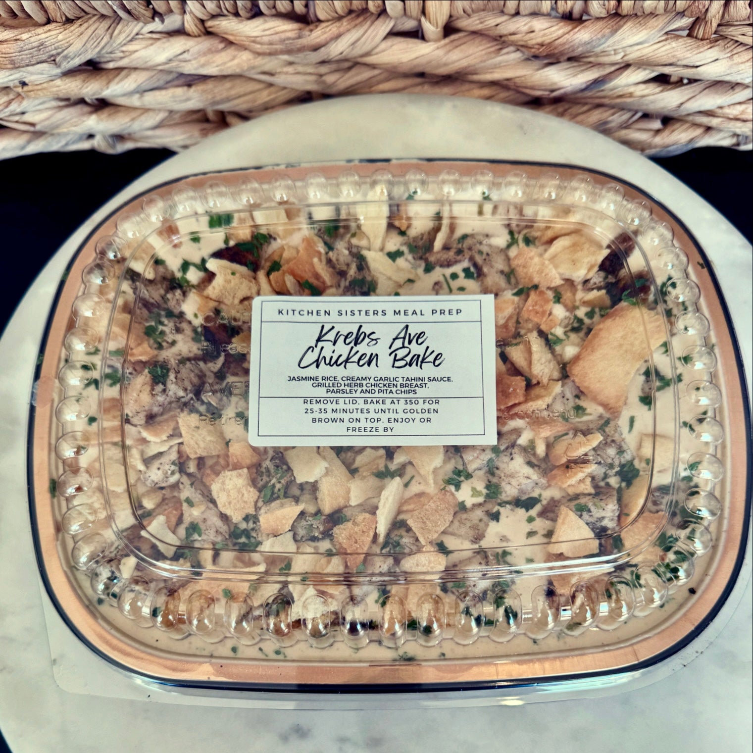 Krebs Avenue Chicken Bake - Catering Style