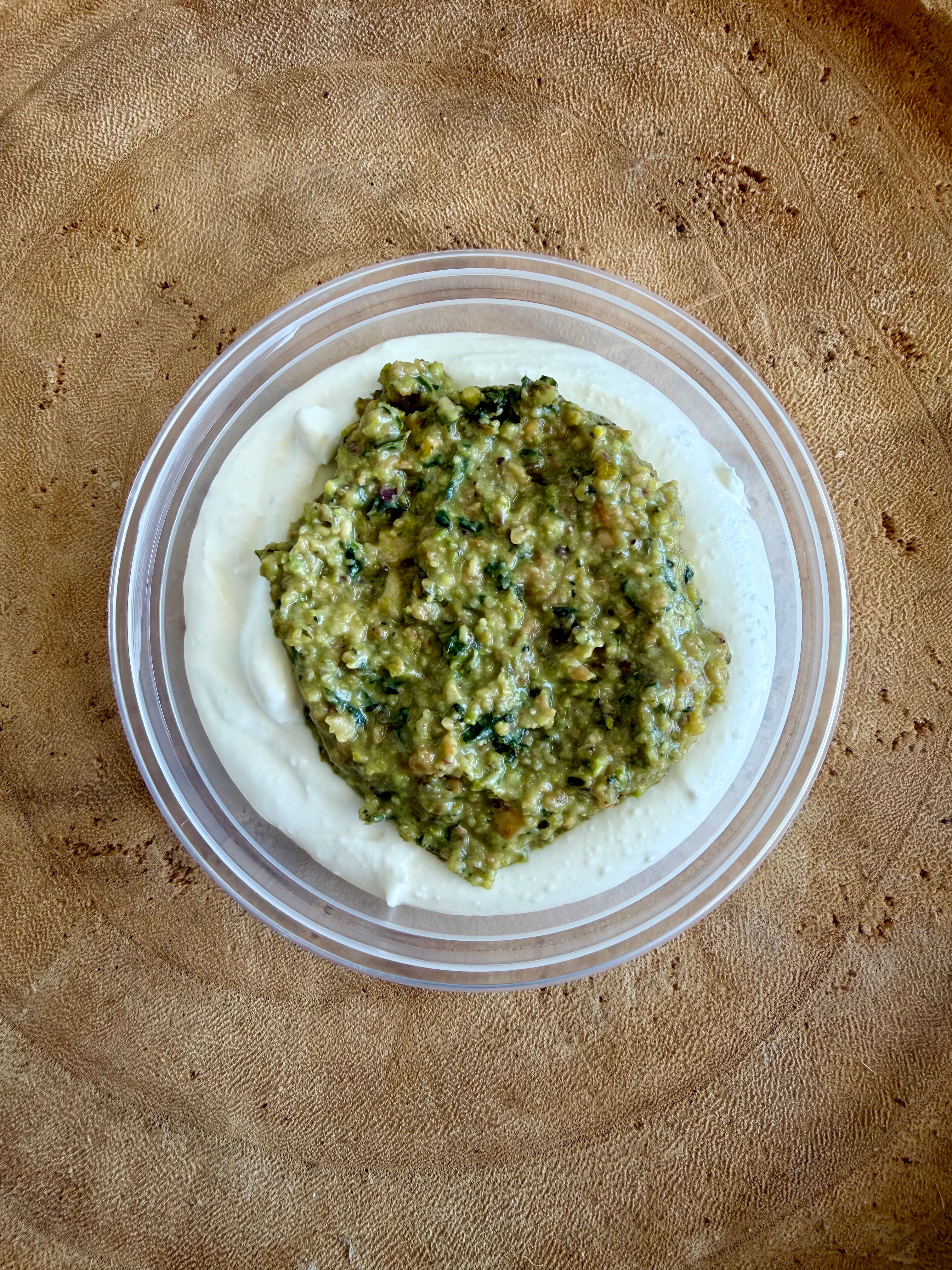 Honey Pistachio Whipped Feta
