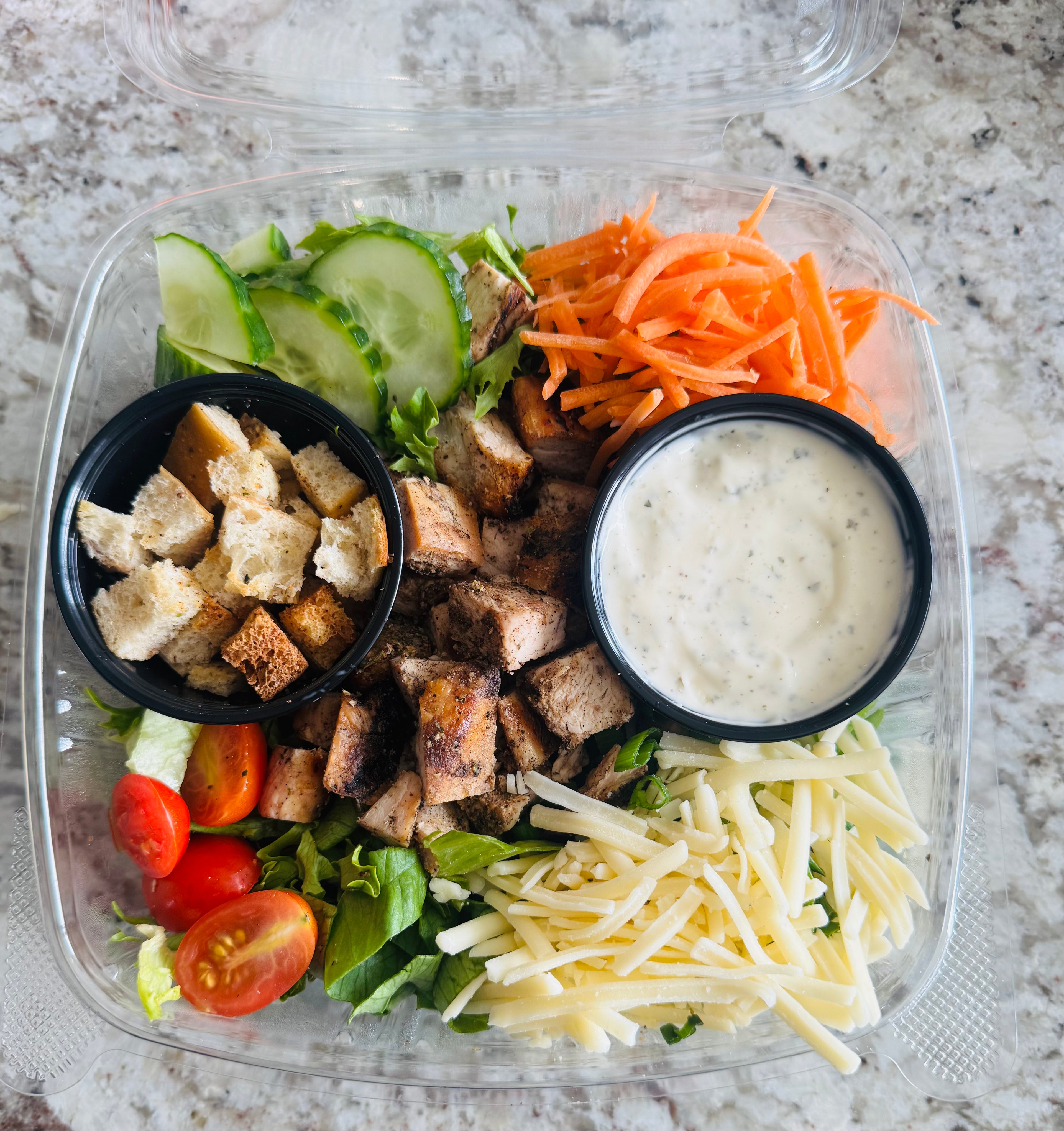 Kitchen Sisters House Salad - The Lunch Shift