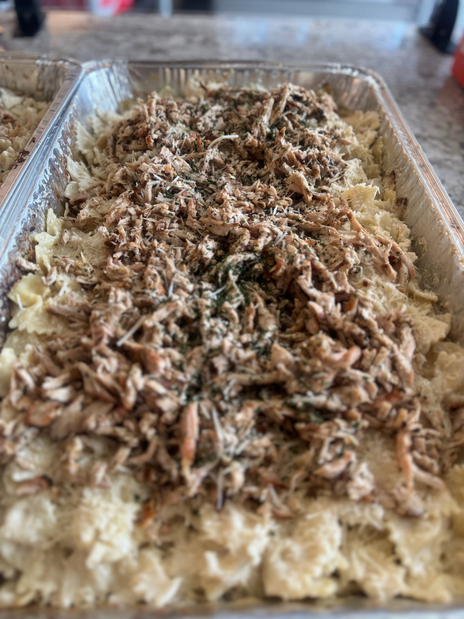 Creamy Alfredo Pasta - Catering Style