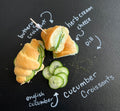 Mini Cucumber Croissants