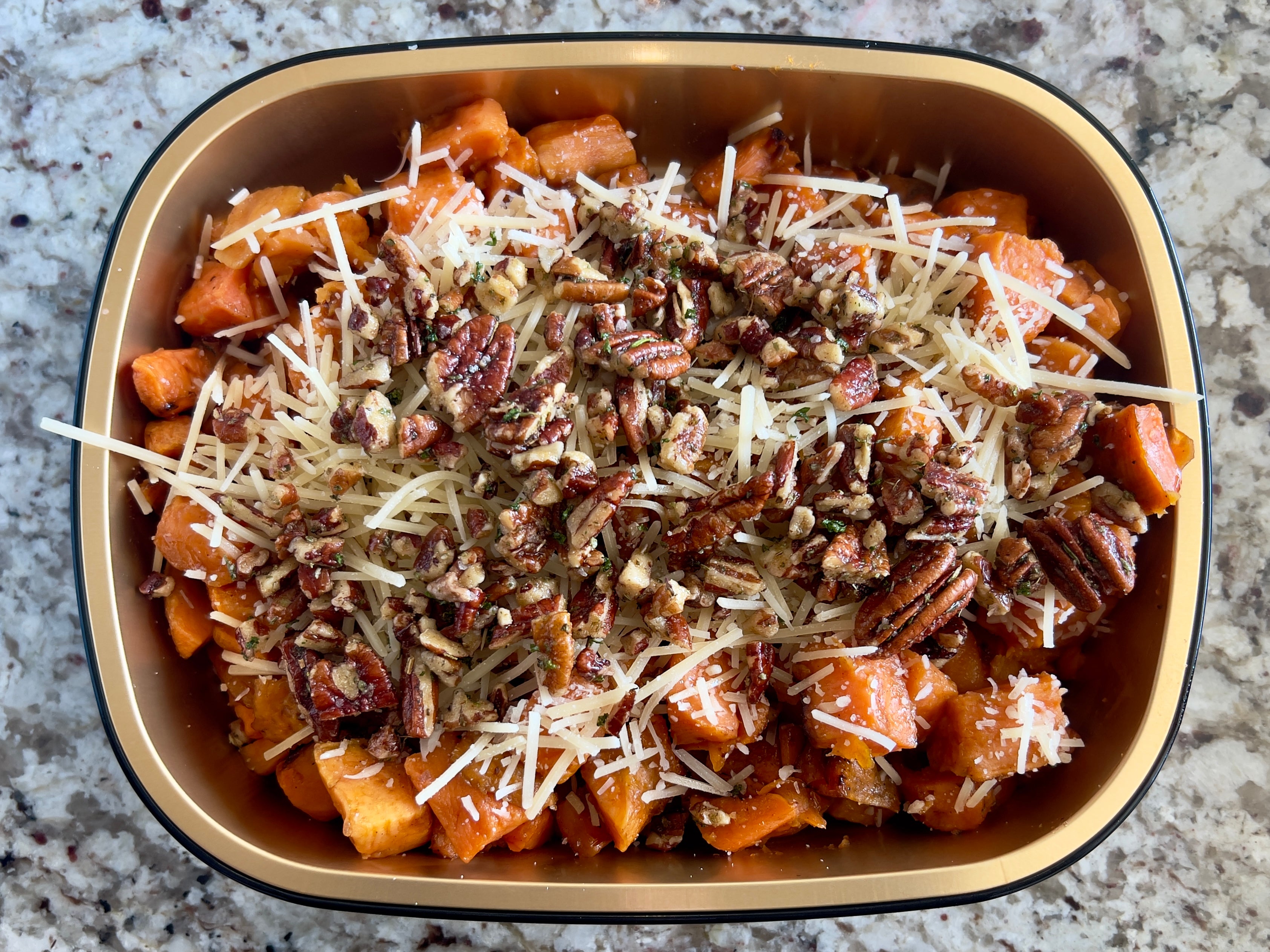 Maple Glazed Roasted Sweet Potatoes- Thanksgiving Style