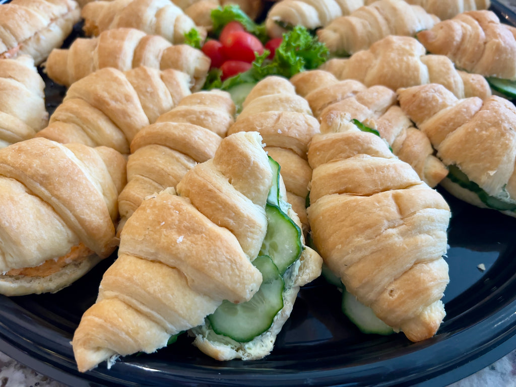 Mini Cucumber Croissants