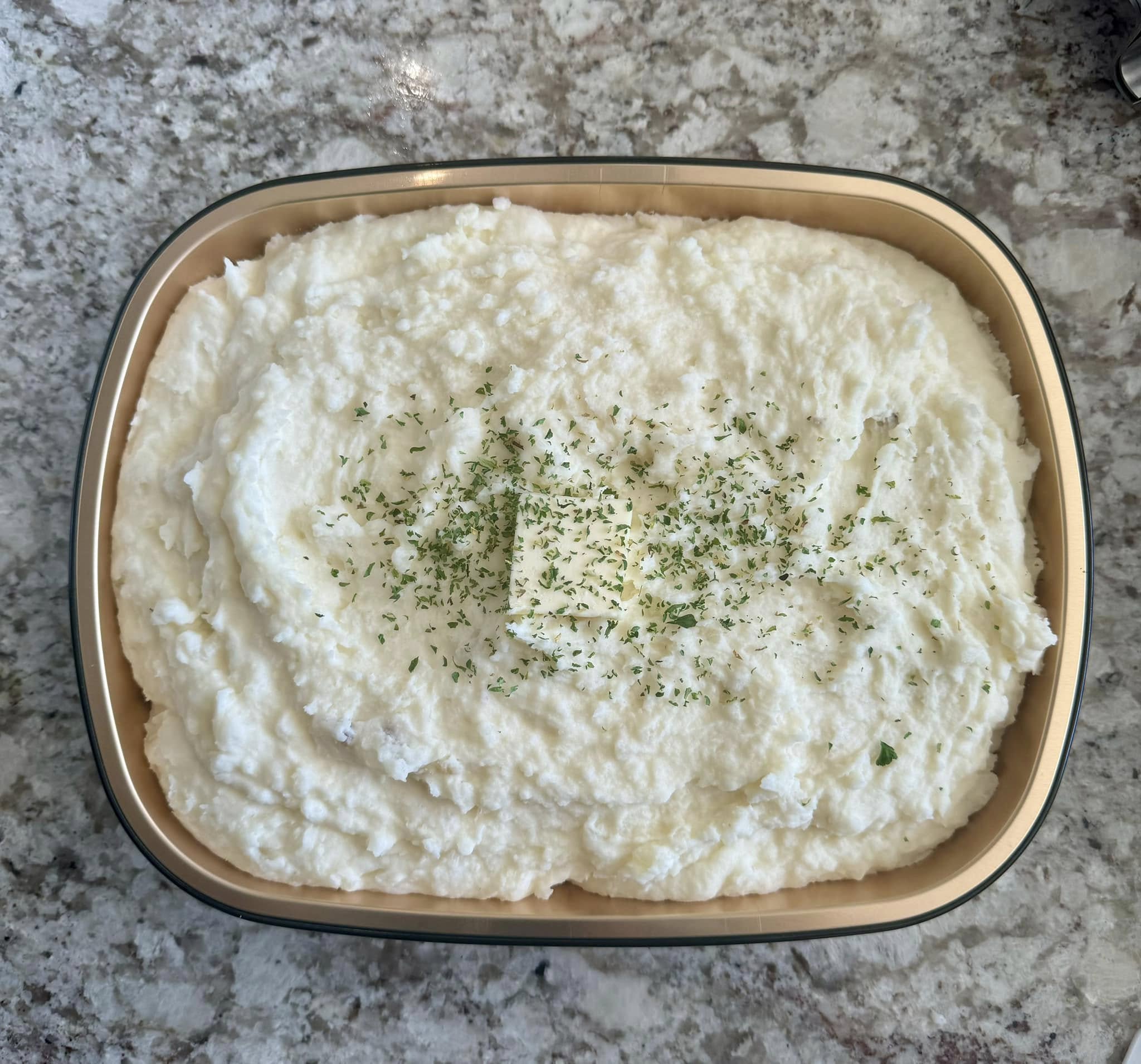 Whipped Cream Cheese & Roasted Garlic Mashed Potatoes - Thanksgiving Style