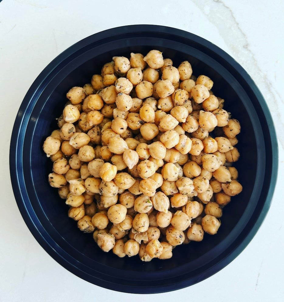 Herb Roasted Chickpeas-Double Protein